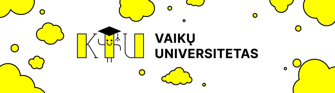 KTU Vaikų universiteto logotipas